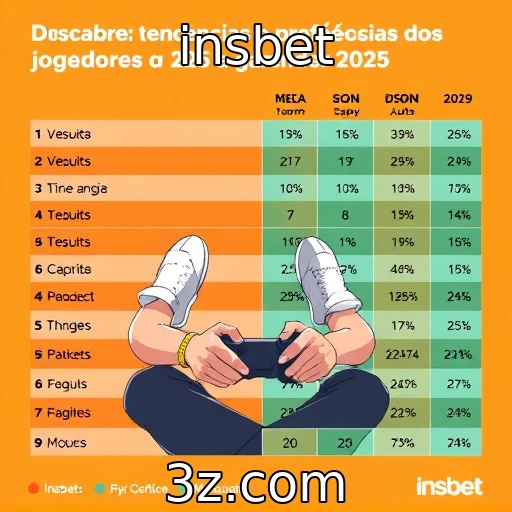 Perfil dos jogadores e suas preferências em 2025